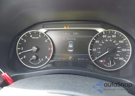 2021 Nissan Altima Sv Intelligent Awd z USA, uszkodzony, nr VIN 1N4BL4DWXMN312069